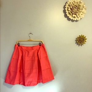 🌸 NWT J. Crew Tiered Pleated Skirt Sz 8 🌸